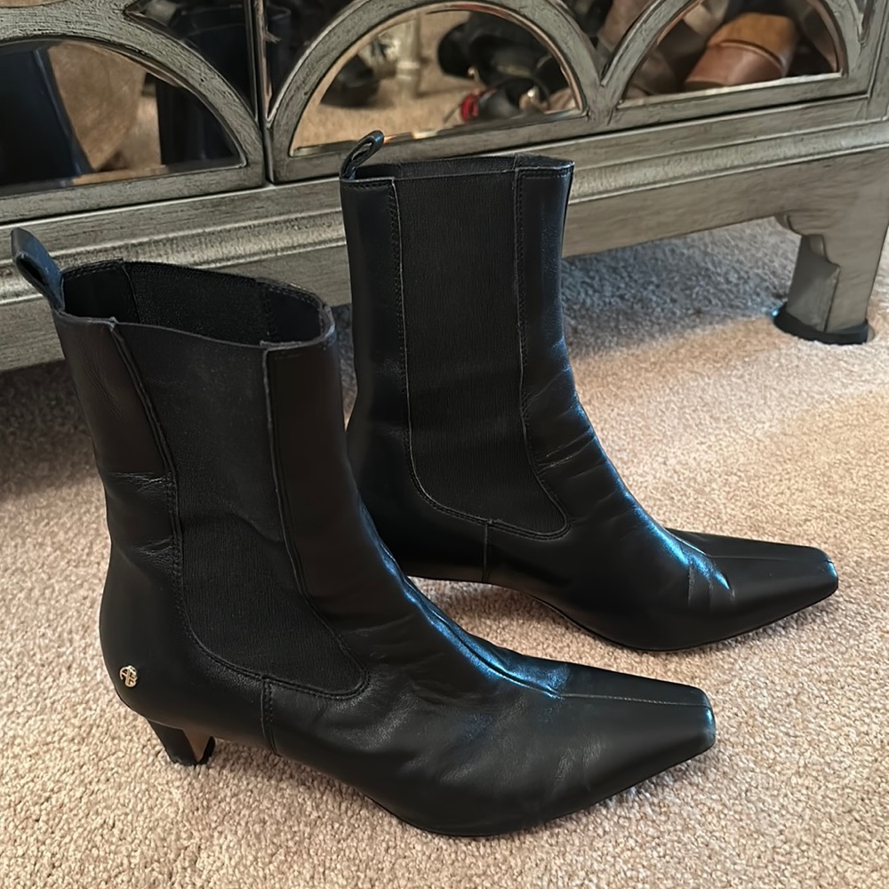 Anine Bing black booties